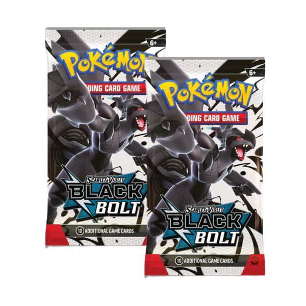 Pokémon Scarlet & Violet: Black Bolt Booster Pack (10 Kort) (ENG)