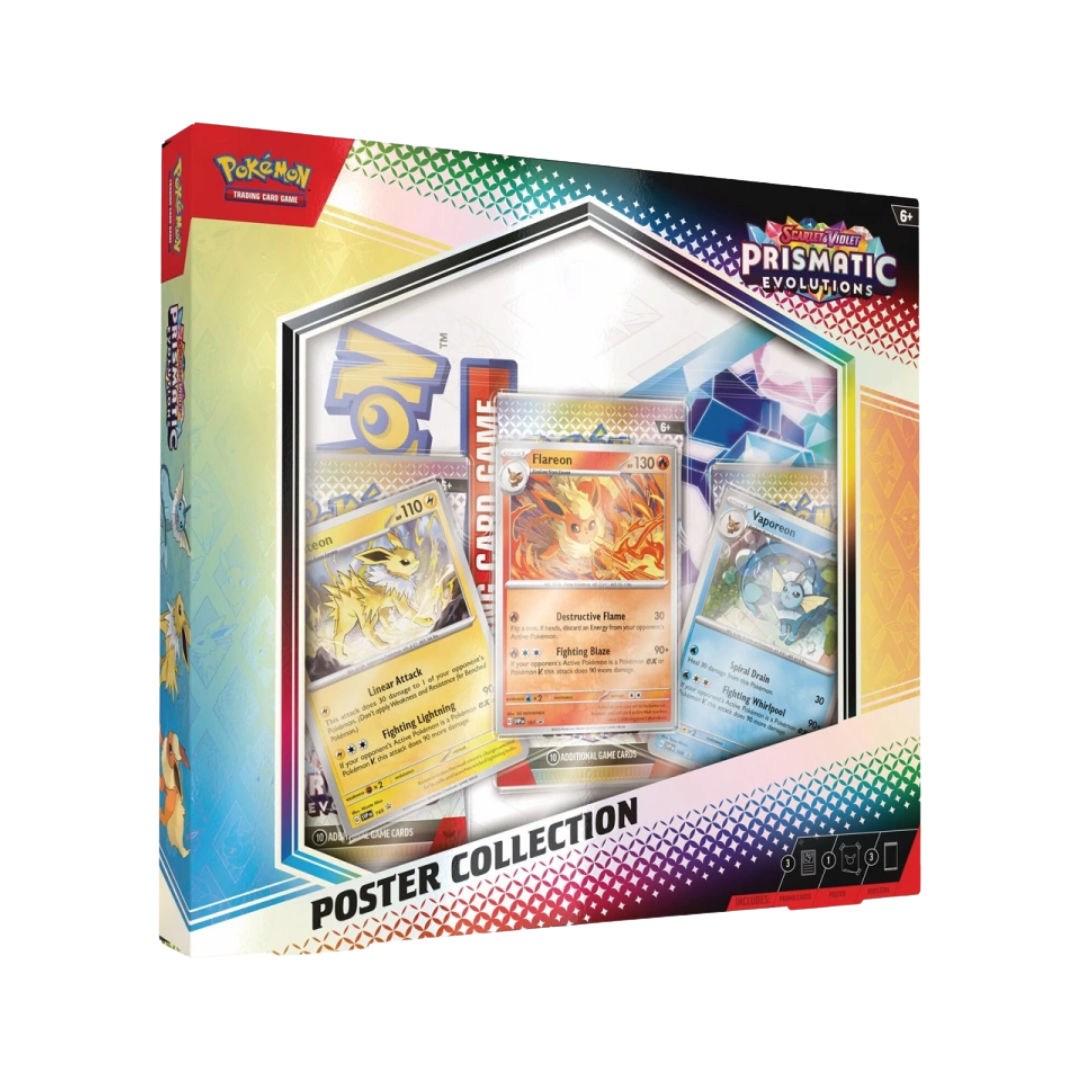 Pokemon TCG: Prismatic Evolutions Poster Collection Box