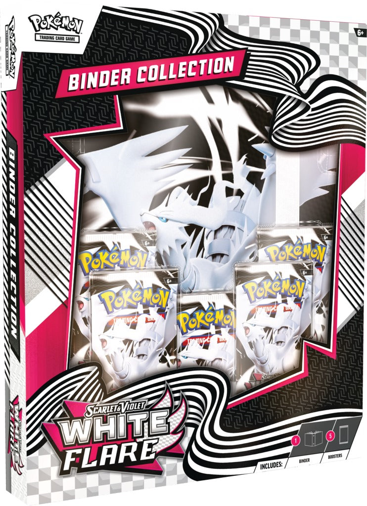 Pokemon Scarlet & Violet 10.5: White Flare Binder Collection