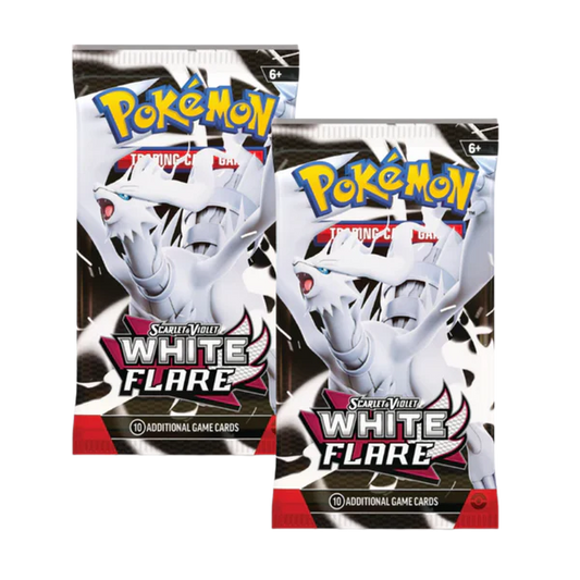 Pokémon Scarlet & Violet: White Flare Booster Pack (10 Kort) (ENG)