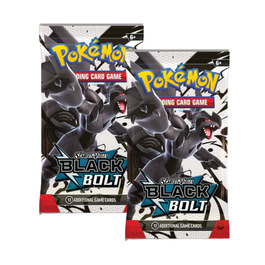 Pokémon Scarlet & Violet: Black Bolt Booster Pack (10 Kort) (ENG)