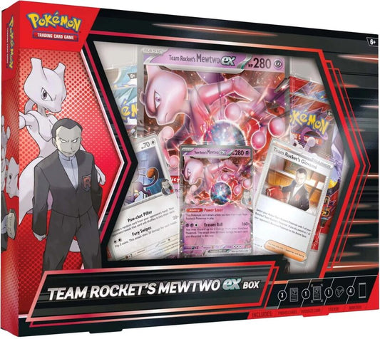 Pokémon Team Rocket's Mewtwo ex Box