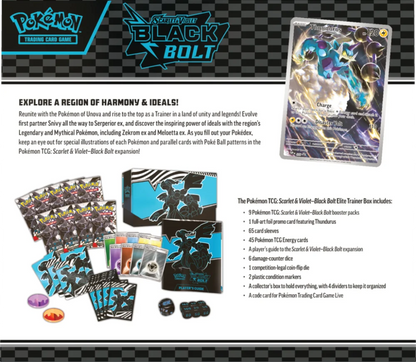 Pokémon TCG: Black Bolt Elite Trainer Box