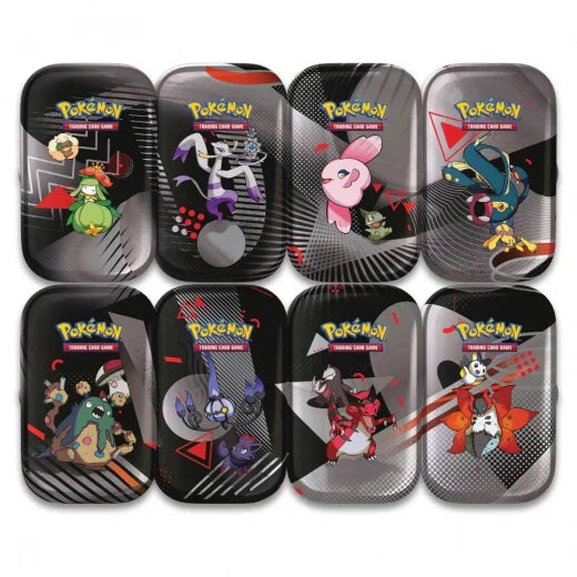 Pokemon Scarlet & Violet 10.5: Black Bolt & White Flare Mini Tin (1st)
